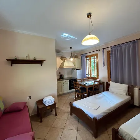 Casa de Férias 4 ατόμων-cozy Family Close To The Beautiful Beaches Athánion