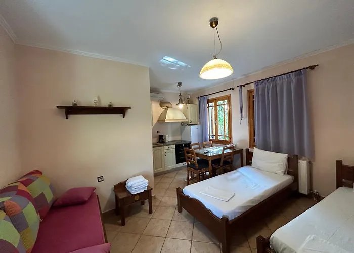 Ferienhaus 4 ατόμων-cozy Family Close To The Beautiful Beaches Athánion