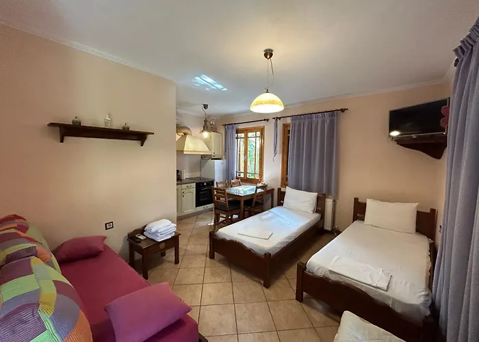 4 ατόμων-cozy Family Close To The Beautiful Beaches Athánion